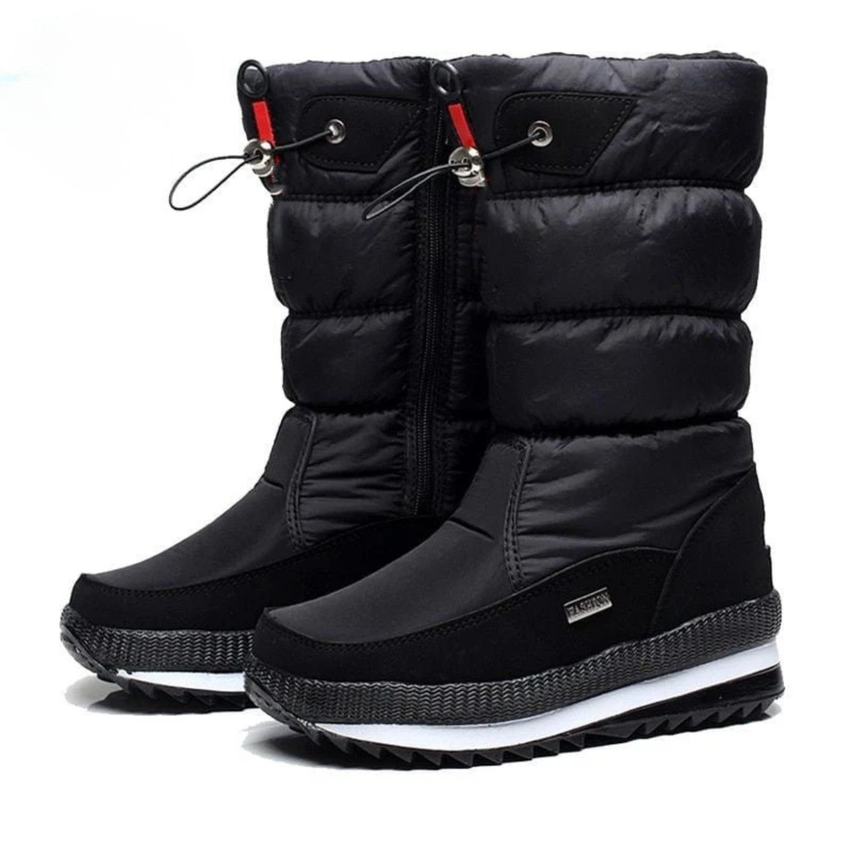 Gresia | Bottes de Neige Isolées et Douces pour Femme