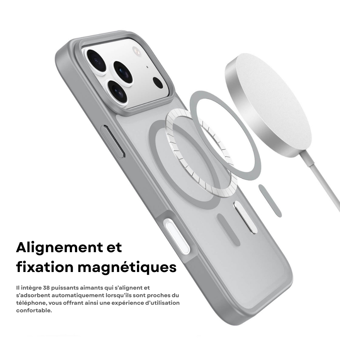 Coque Premium iPhone 17 MagSafe – Protection Fine & Robuste