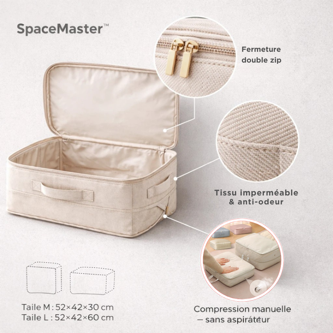 Sac de Compression pour Couette et Vêtements – Rangement Gain de Place