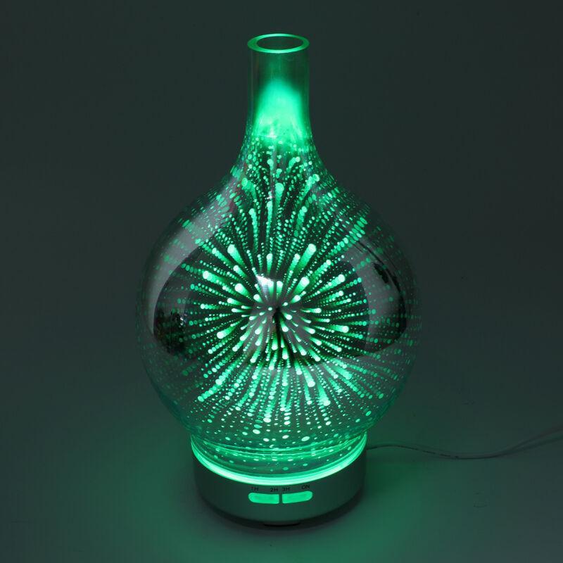 Diffuseur d'huiles essentielles d'humidificateur d'air de feux d'artifice 3D