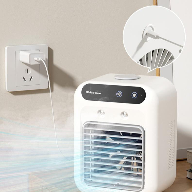 Refroidisseur d'air en fonctionnement