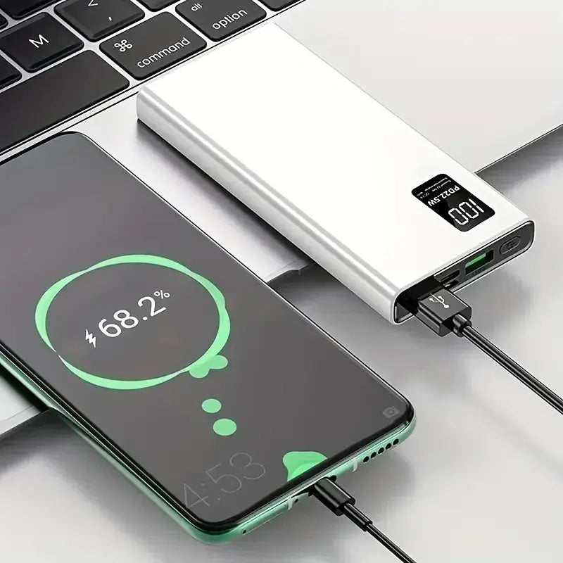 Batterie externe puissante avec charge rapide et affichage numérique de la batterie