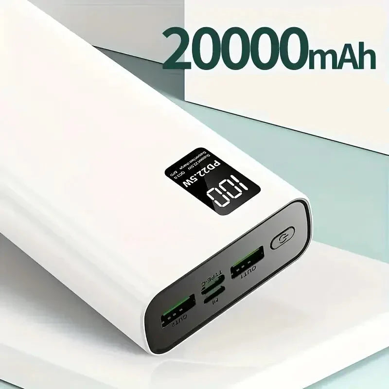 Batterie externe puissante avec charge rapide et affichage numérique de la batterie