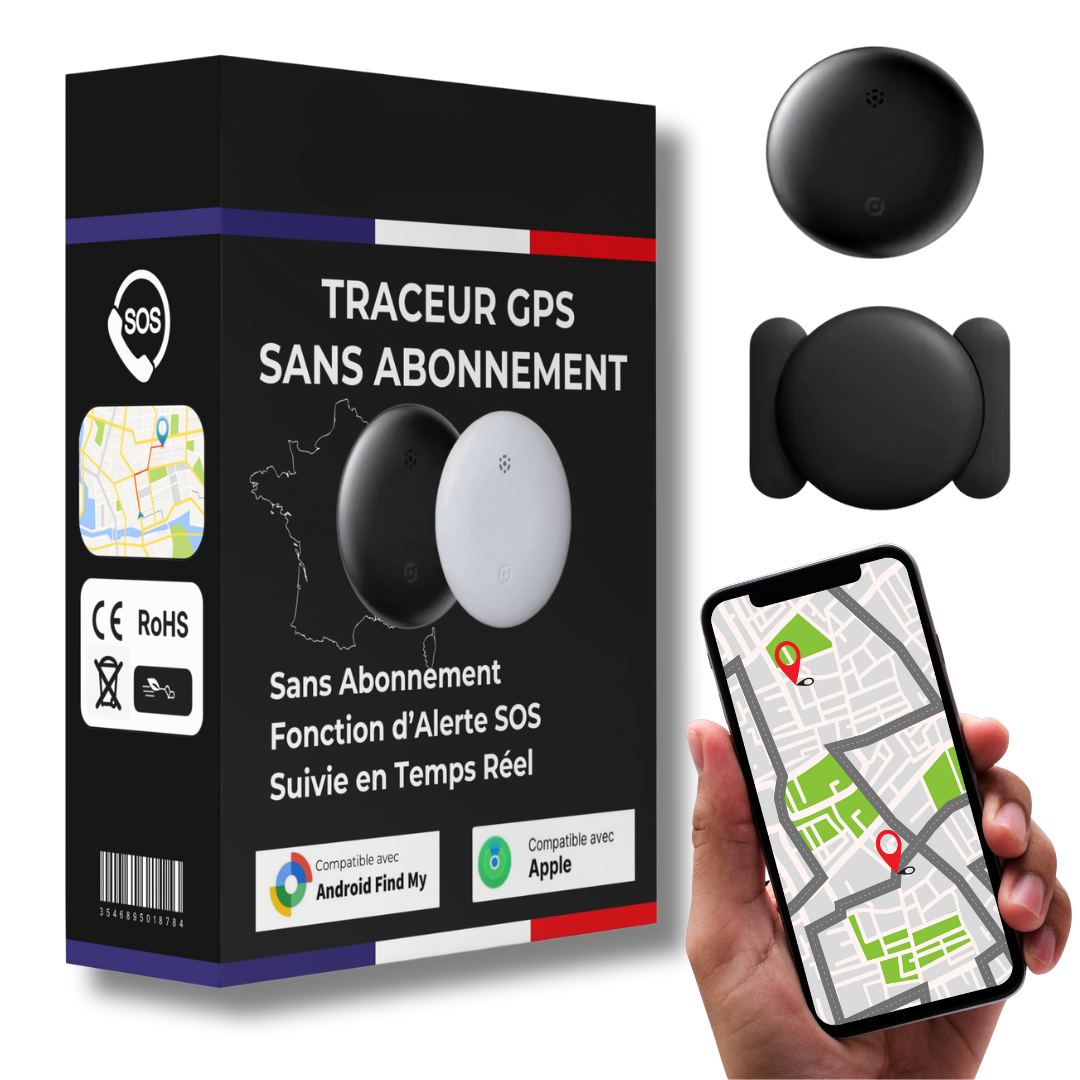 Traceur GPS Sans Abonnement iOS & Android Find My – Sécurité Totale Sans Abonnement