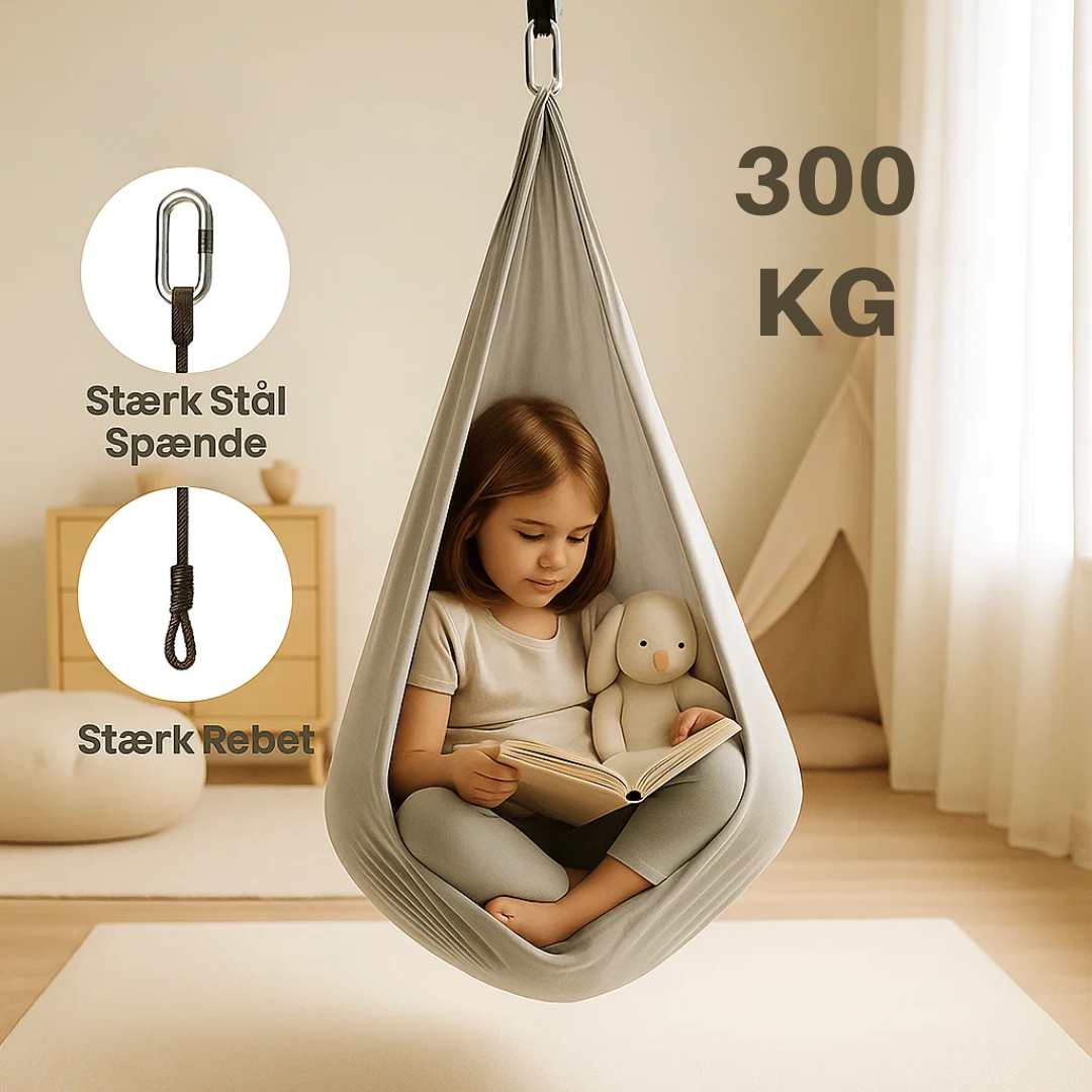 CalmSwing | Balançoire Sensorielle Thérapeutique pour l’Autisme – Usage Intérieur & Extérieur