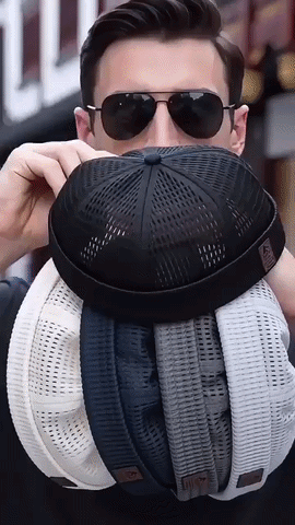 Alex — Casquette en maille sans bord
