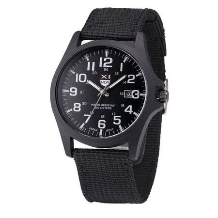 Montre tactique SummitForge TrailTime pour hommes, étanche et résistante aux chocs avec LED