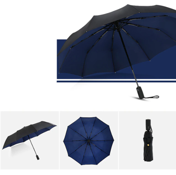 AeroShield | Parapluie Coupe-Vent Tous Temps pour une Protection Extérieure Renforcée