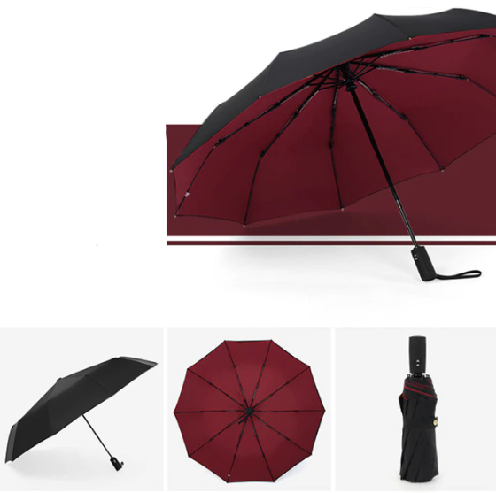 AeroShield | Parapluie Coupe-Vent Tous Temps pour une Protection Extérieure Renforcée