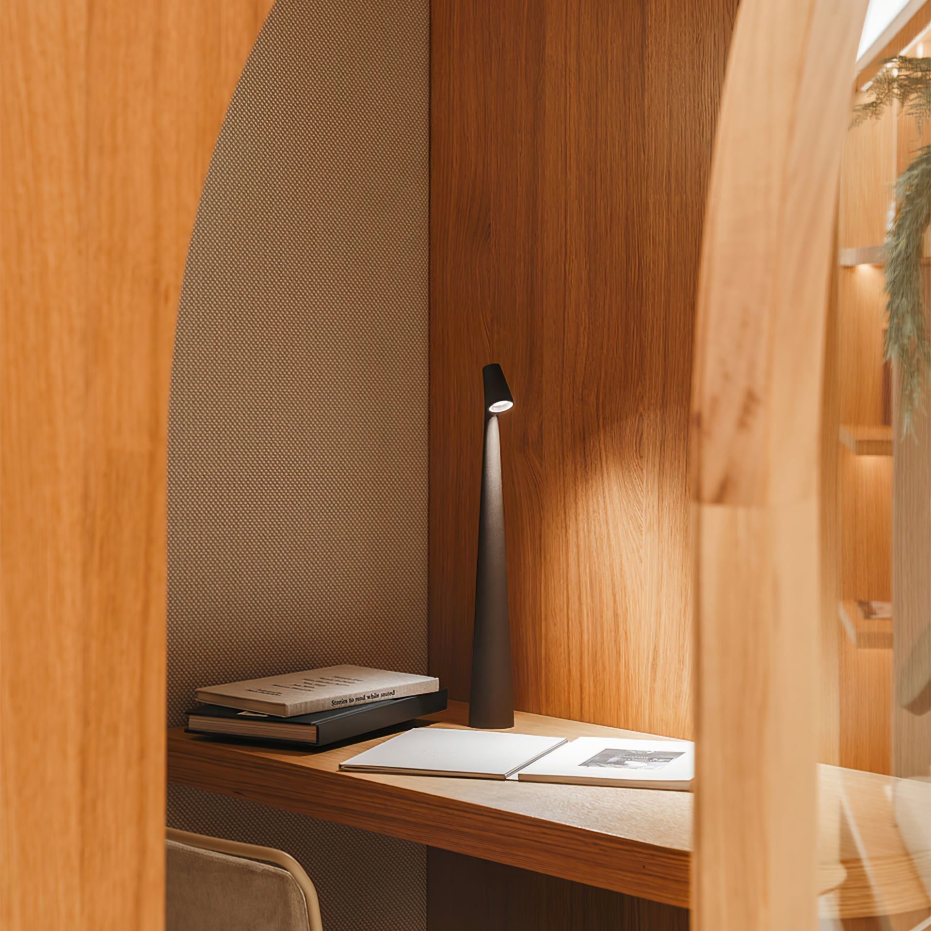 Lampe de bureau LED moderne | Conception rechargeable à commande tactile