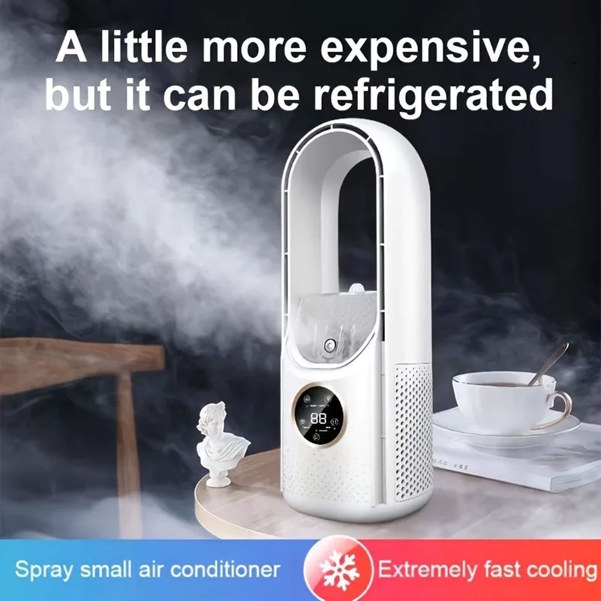 Climatiseur portable avec réservoir d'eau