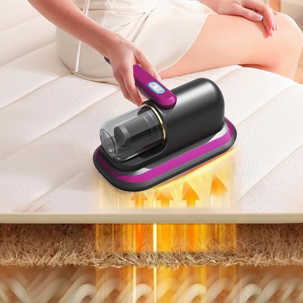 Aspirateur manuel UV anti-acariens | Pour matelas, canapé et lit