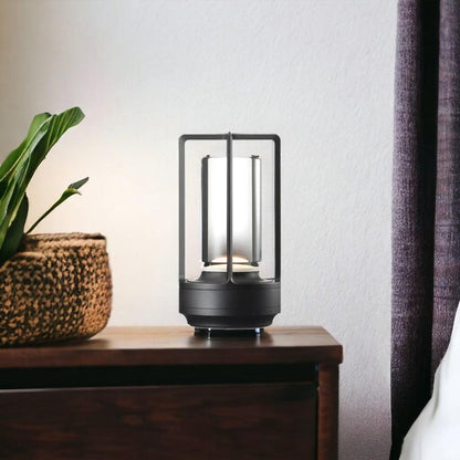 Lampe de table et table de chevet nordique sans fil moderne avec contrôle tactile