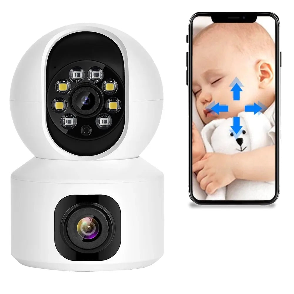 Narsago™ – Babyphone Connecté 360° Caméra 2K HD avec Vision Nocturne