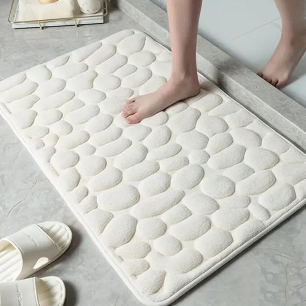 Tapis de bain absorbant avec design moderne