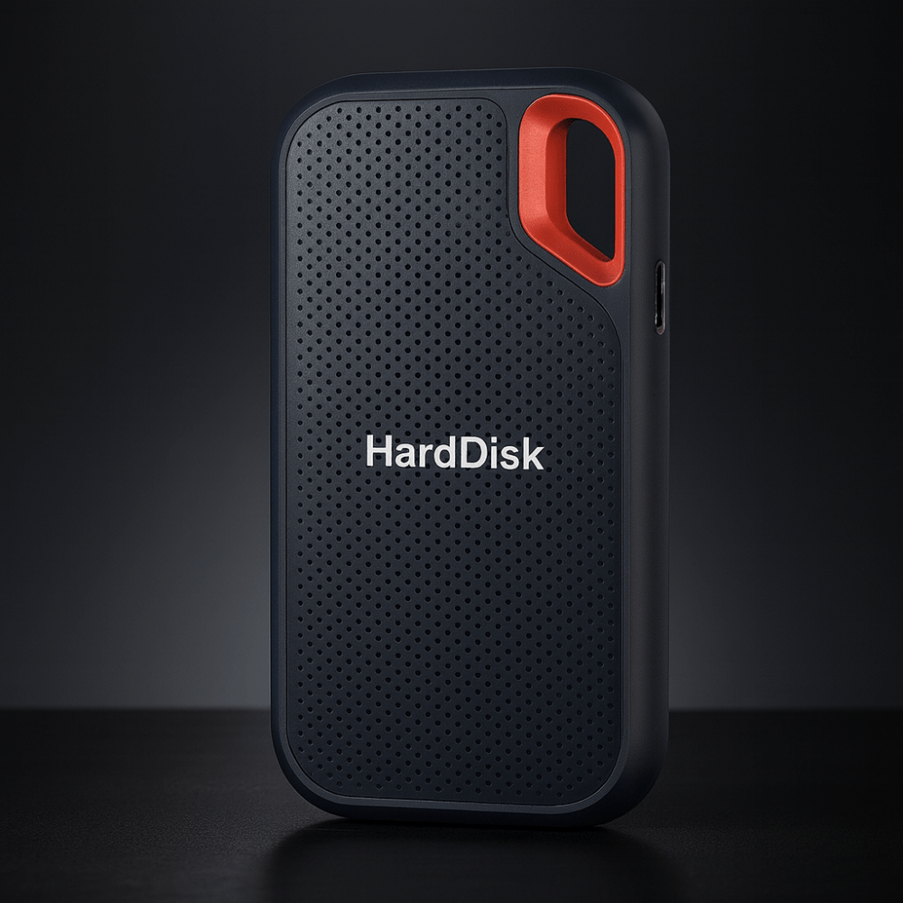 Disque SSD externe portable avec boîtier en aluminium