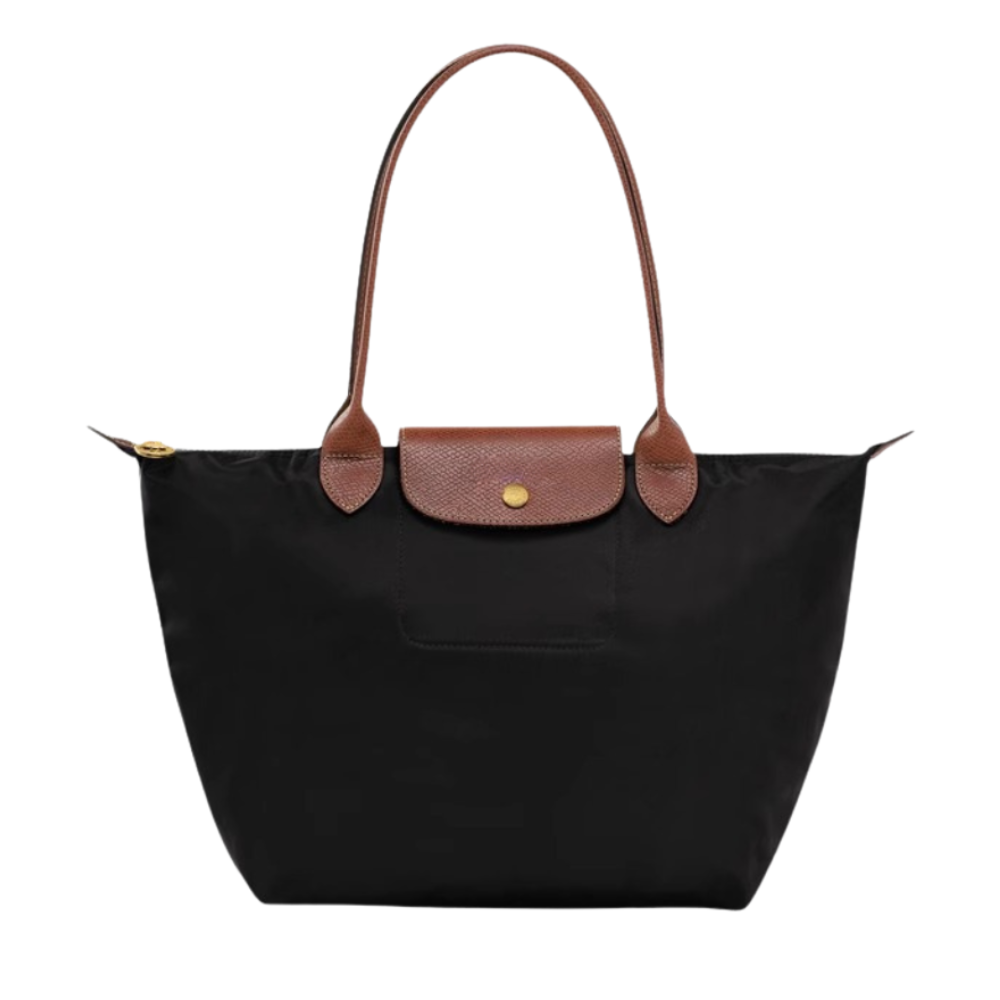 Longchanp | Sac Le Pliage – Sac à main en nylon et cuir, léger et pratique pour tous les jours