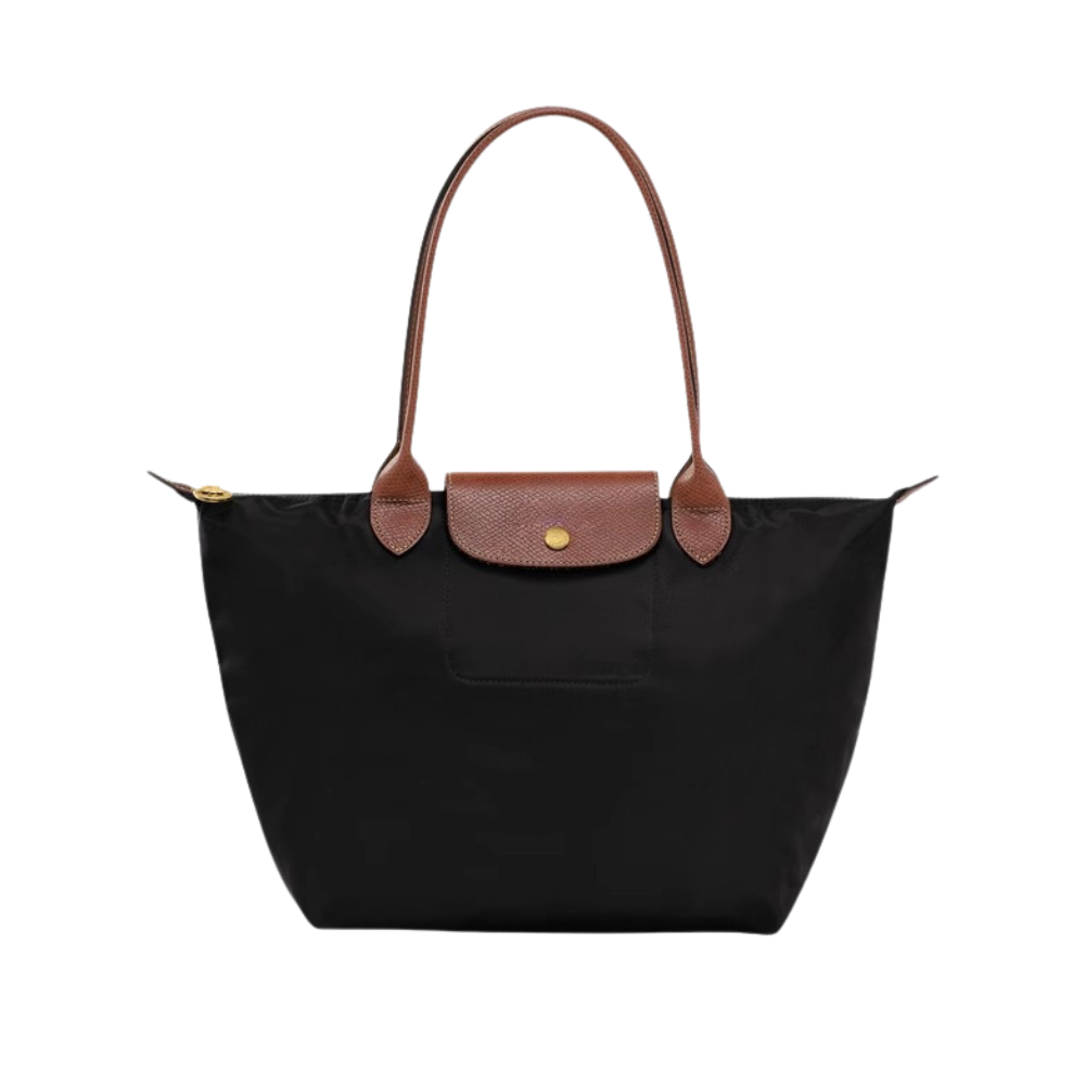 Longchanp | Sac Le Pliage – Sac à main en nylon et cuir, léger et pratique pour tous les jours