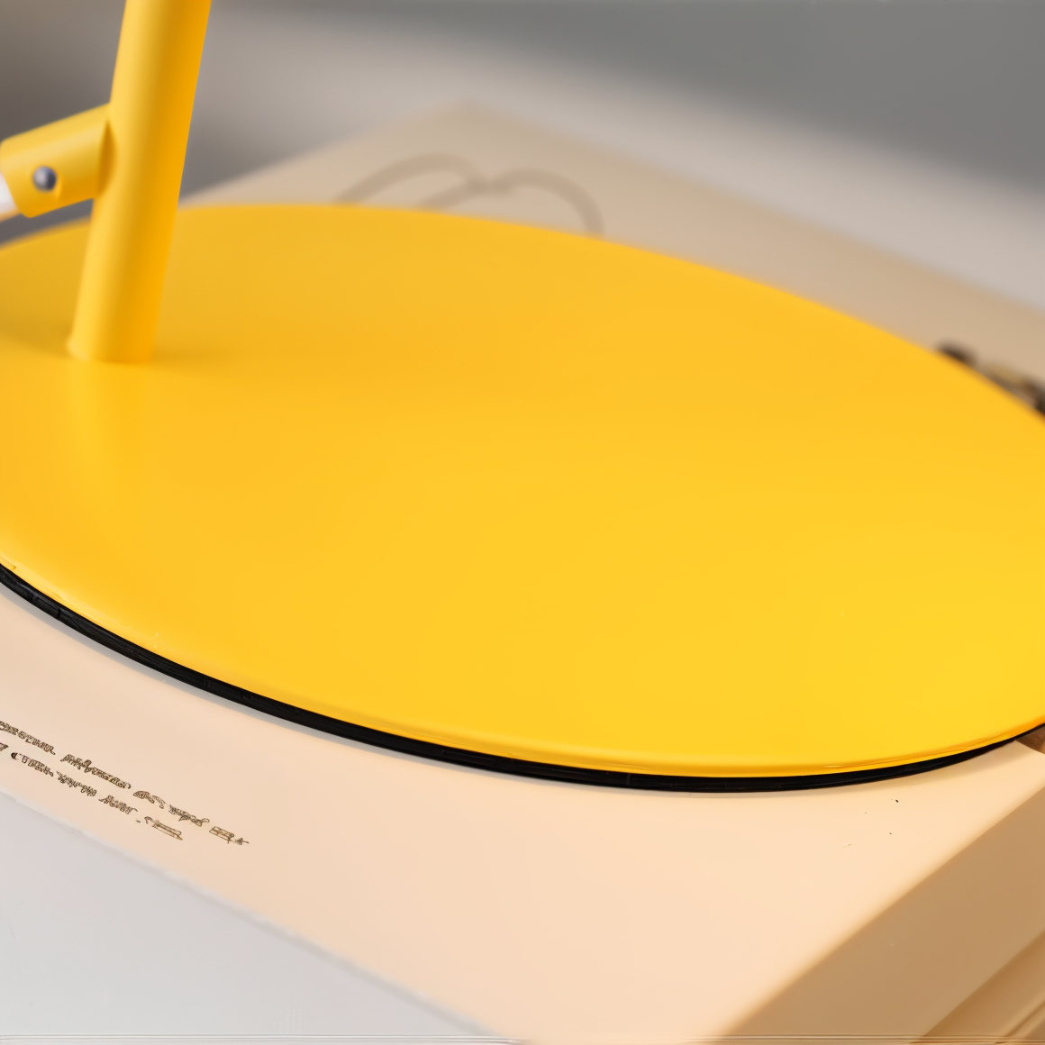 Lampe de bureau Macaron – Lampe de table réglable jaune nordique pour lire et étudier