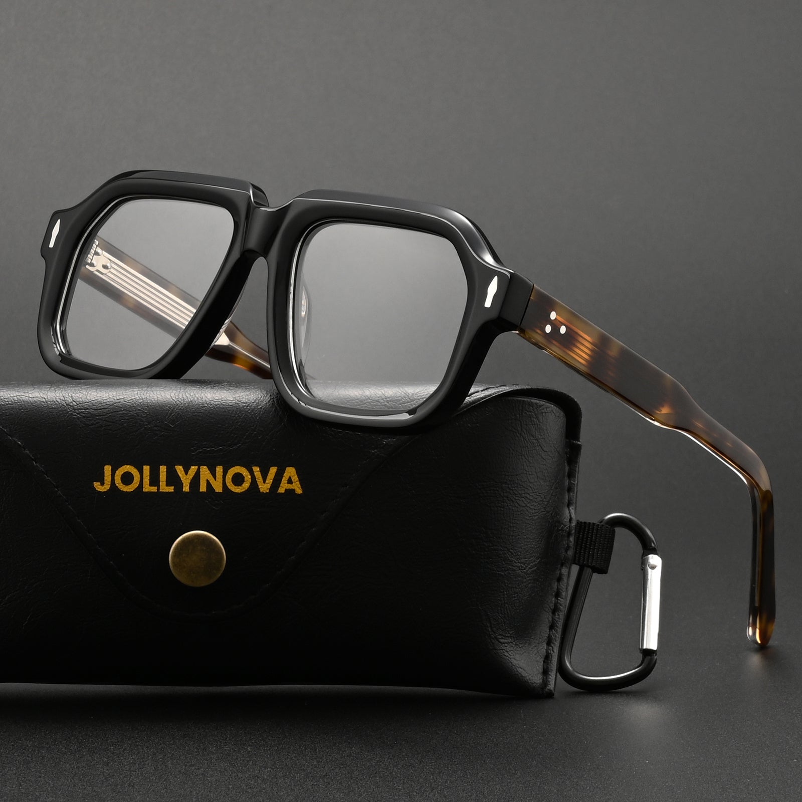 Monture de lunettes en acétate vintage de Saum
