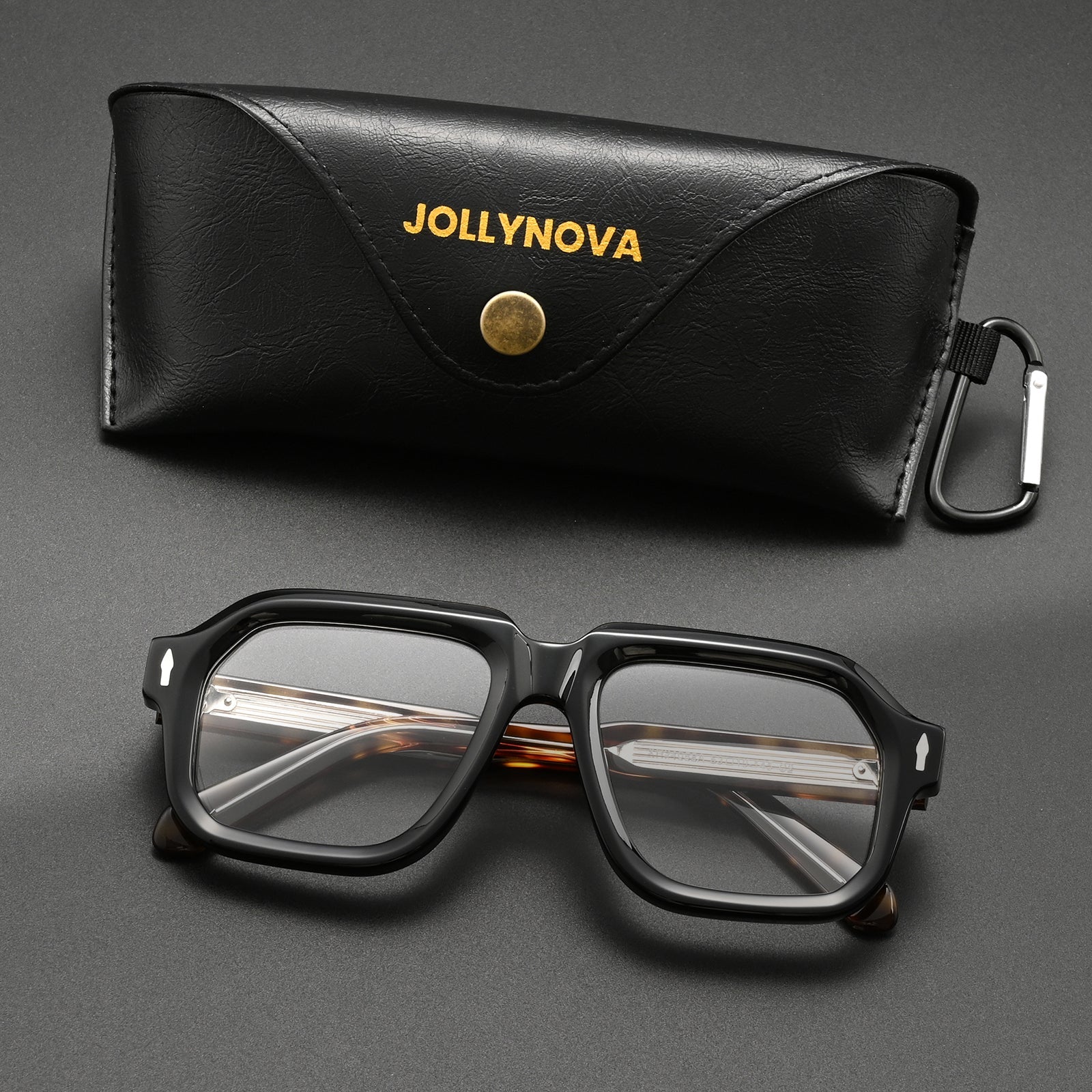 Monture de lunettes en acétate vintage de Saum