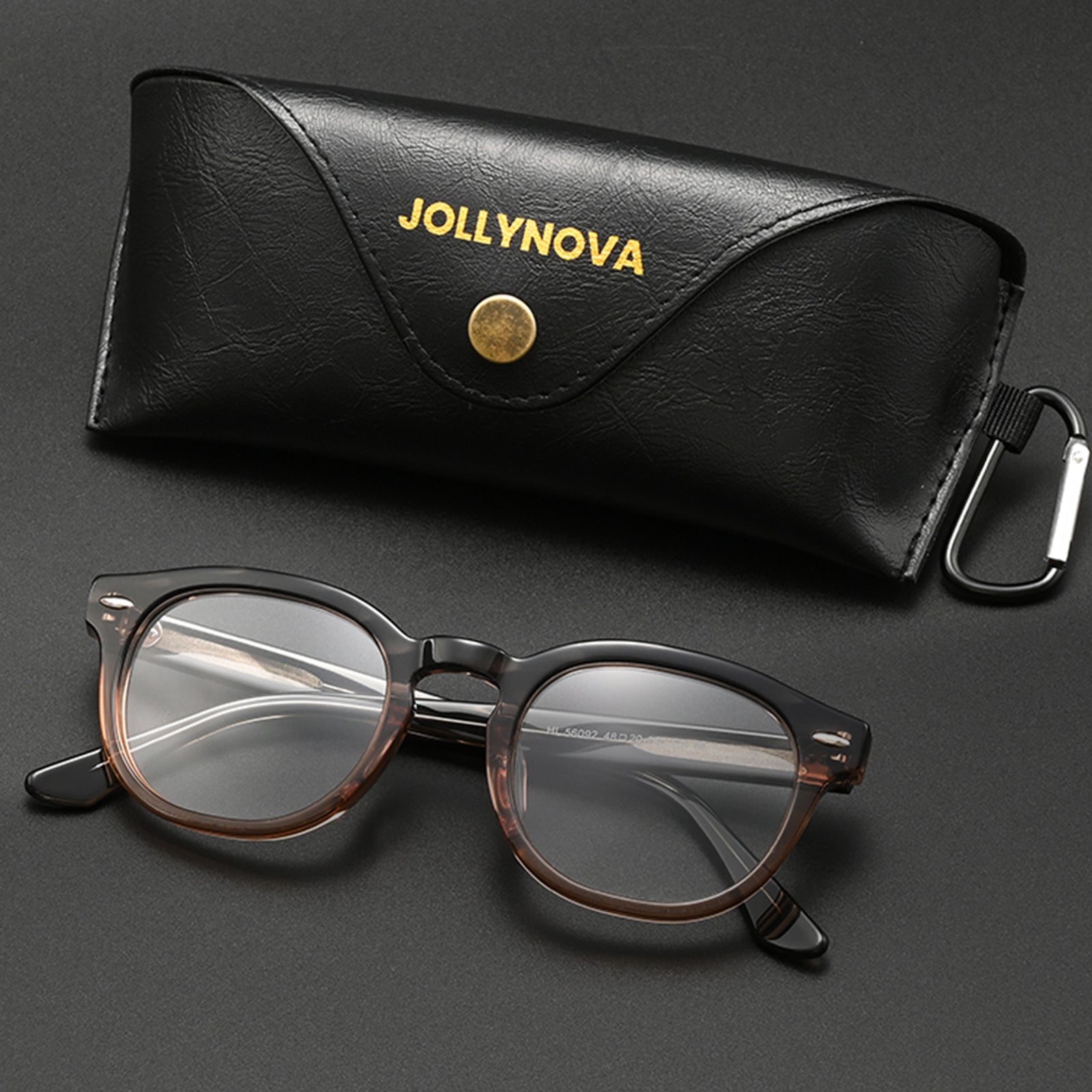 Larew monture de lunettes en acétate vintage