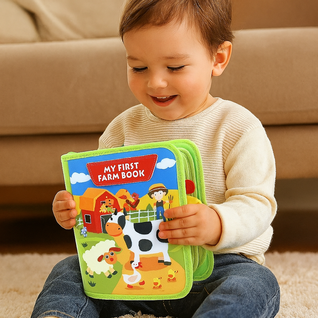 Livre Éducatif Montessori – Histoires de la Ferme