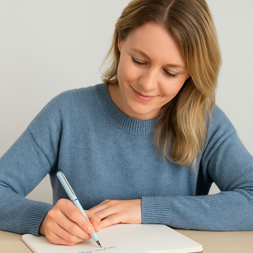 InkFlow™ – Stylo plume rétractable à écriture fluide