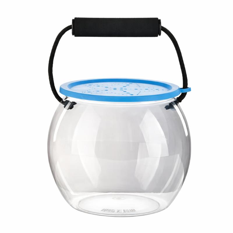 Aquarium portatif transparent