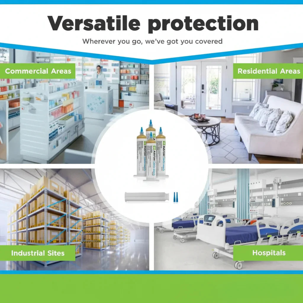 Seringue de gel pour le contrôle des cafards en intérieur