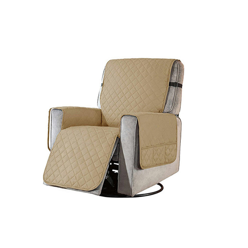 Havre de Confort | Housse de fauteuil inclinable douce universelle avec polaire matelassée confortable | Protecteur élégant pour une relaxation ultime