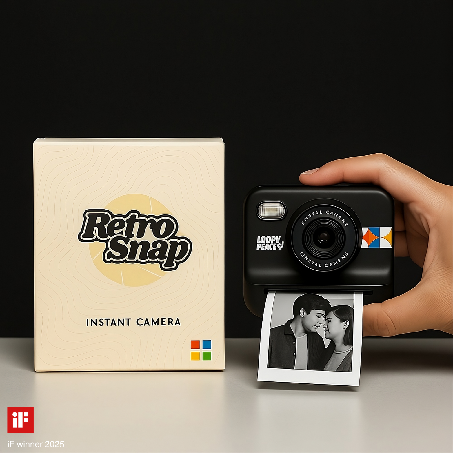 RetroSnap INSTANT™ – Capturez, Imprimez, Vivez l’Instant