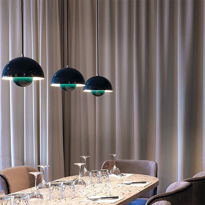 Lampe à suspension Keuken Kookeiland Bloempot Scandinavisch Ø 23 cm E26 Kleurrijk Verstelbaar Moderne | Sansotis