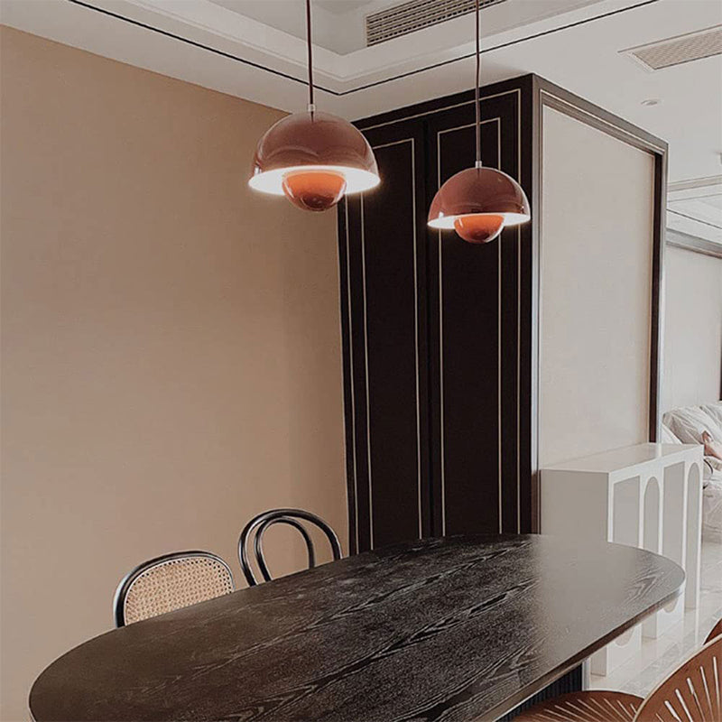 Lampe à suspension Keuken Kookeiland Bloempot Scandinavisch Ø 23 cm E26 Kleurrijk Verstelbaar Moderne | Sansotis