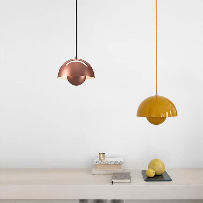 Lampe à suspension Keuken Kookeiland Bloempot Scandinavisch Ø 23 cm E26 Kleurrijk Verstelbaar Moderne | Sansotis