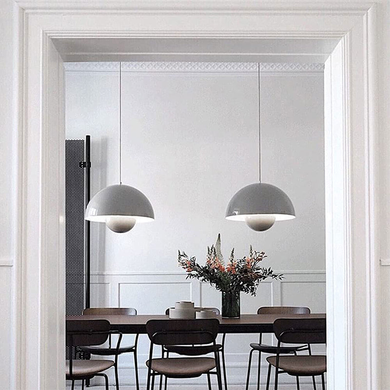 Lampe à suspension Keuken Kookeiland Bloempot Scandinavisch Ø 23 cm E26 Kleurrijk Verstelbaar Moderne | Sansotis