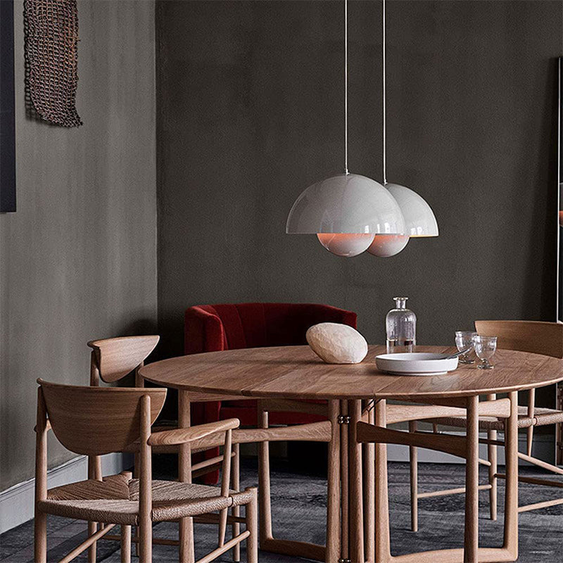 Lampe à suspension Keuken Kookeiland Bloempot Scandinavisch Ø 23 cm E26 Kleurrijk Verstelbaar Moderne | Sansotis
