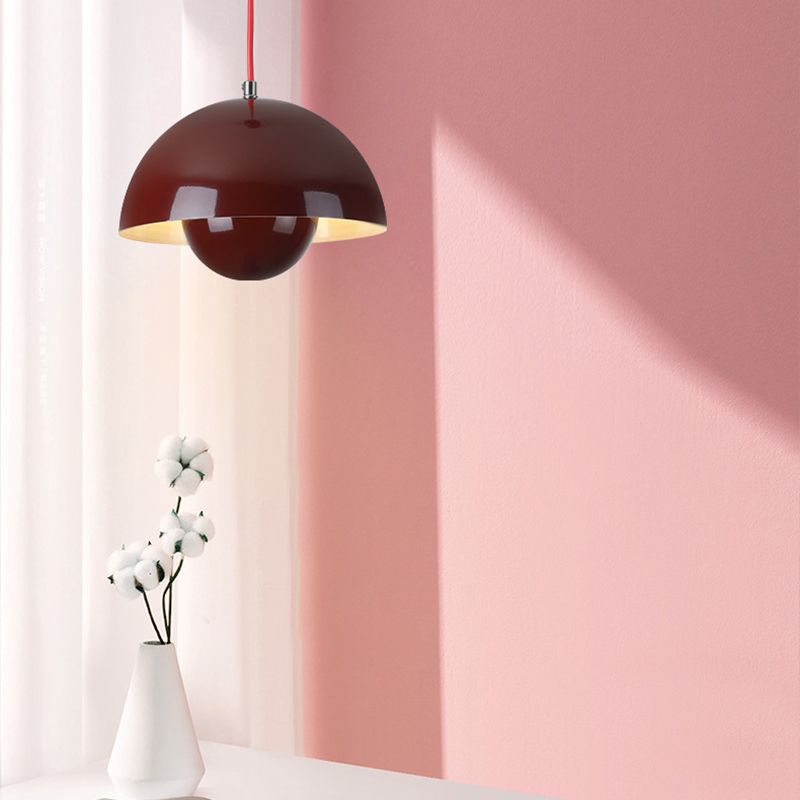 Lampe à suspension Keuken Kookeiland Bloempot Scandinavisch Ø 23 cm E26 Kleurrijk Verstelbaar Moderne | Sansotis