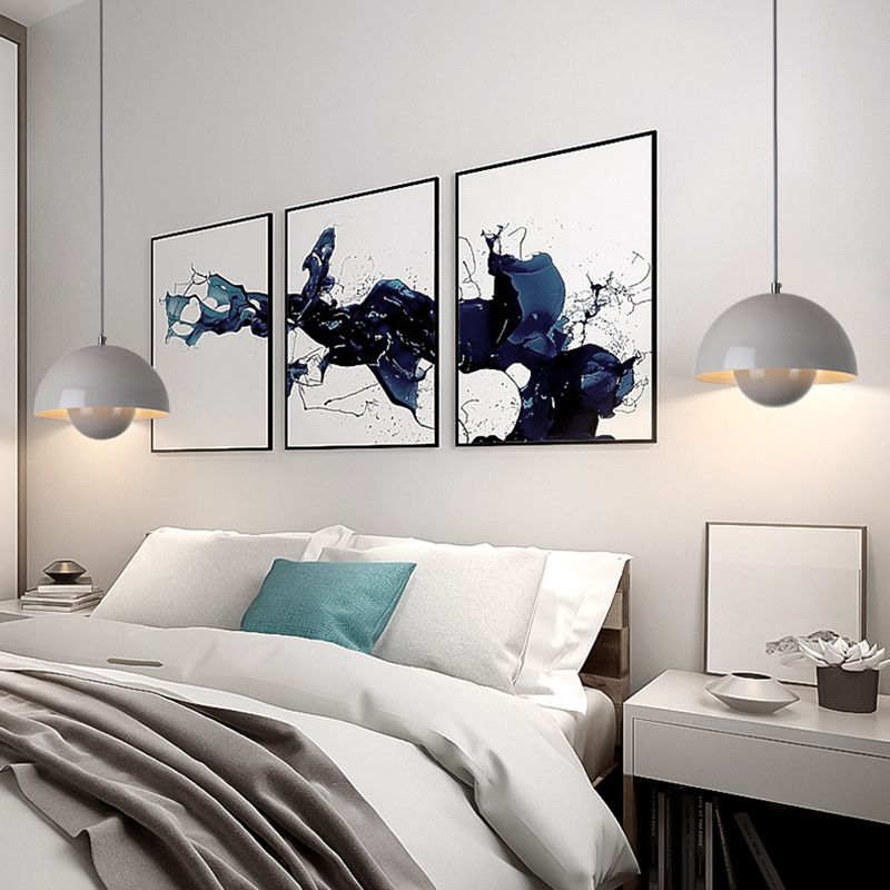 Lampe à suspension Keuken Kookeiland Bloempot Scandinavisch Ø 23 cm E26 Kleurrijk Verstelbaar Moderne | Sansotis