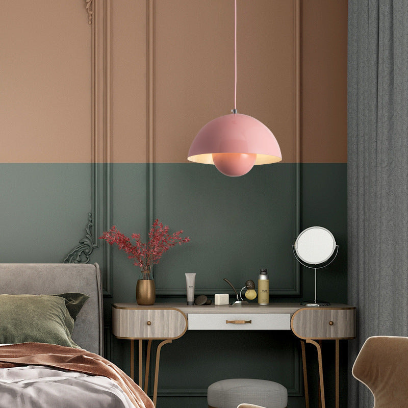 Lampe à suspension Keuken Kookeiland Bloempot Scandinavisch Ø 23 cm E26 Kleurrijk Verstelbaar Moderne | Sansotis