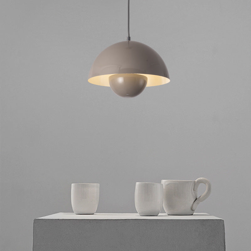 Lampe à suspension Keuken Kookeiland Bloempot Scandinavisch Ø 23 cm E26 Kleurrijk Verstelbaar Moderne | Sansotis