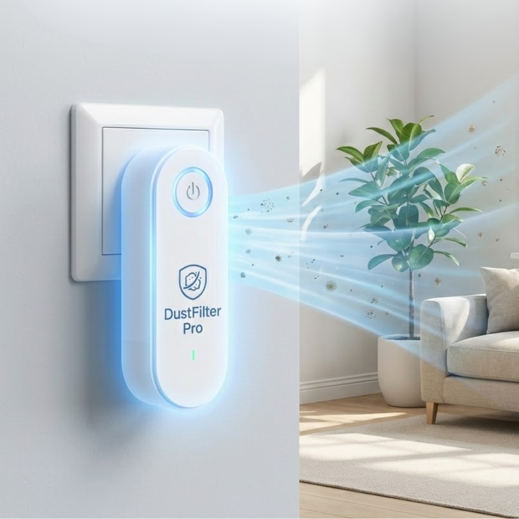Mini purificateur d’air anti-acariens | Idéal pour allergies et maison