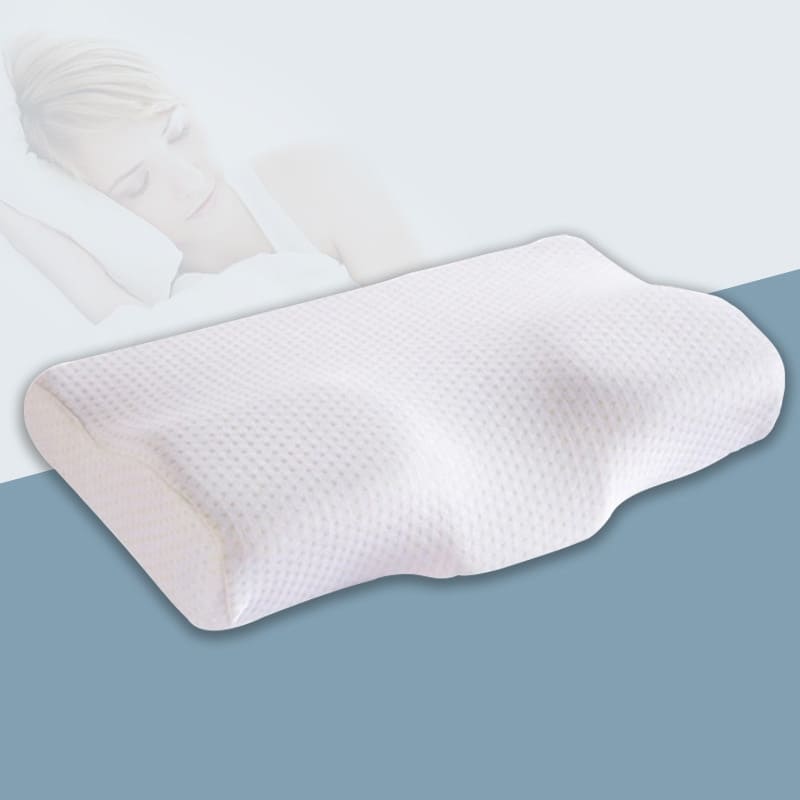 Oreiller cervical ergonomique à mémoire de forme