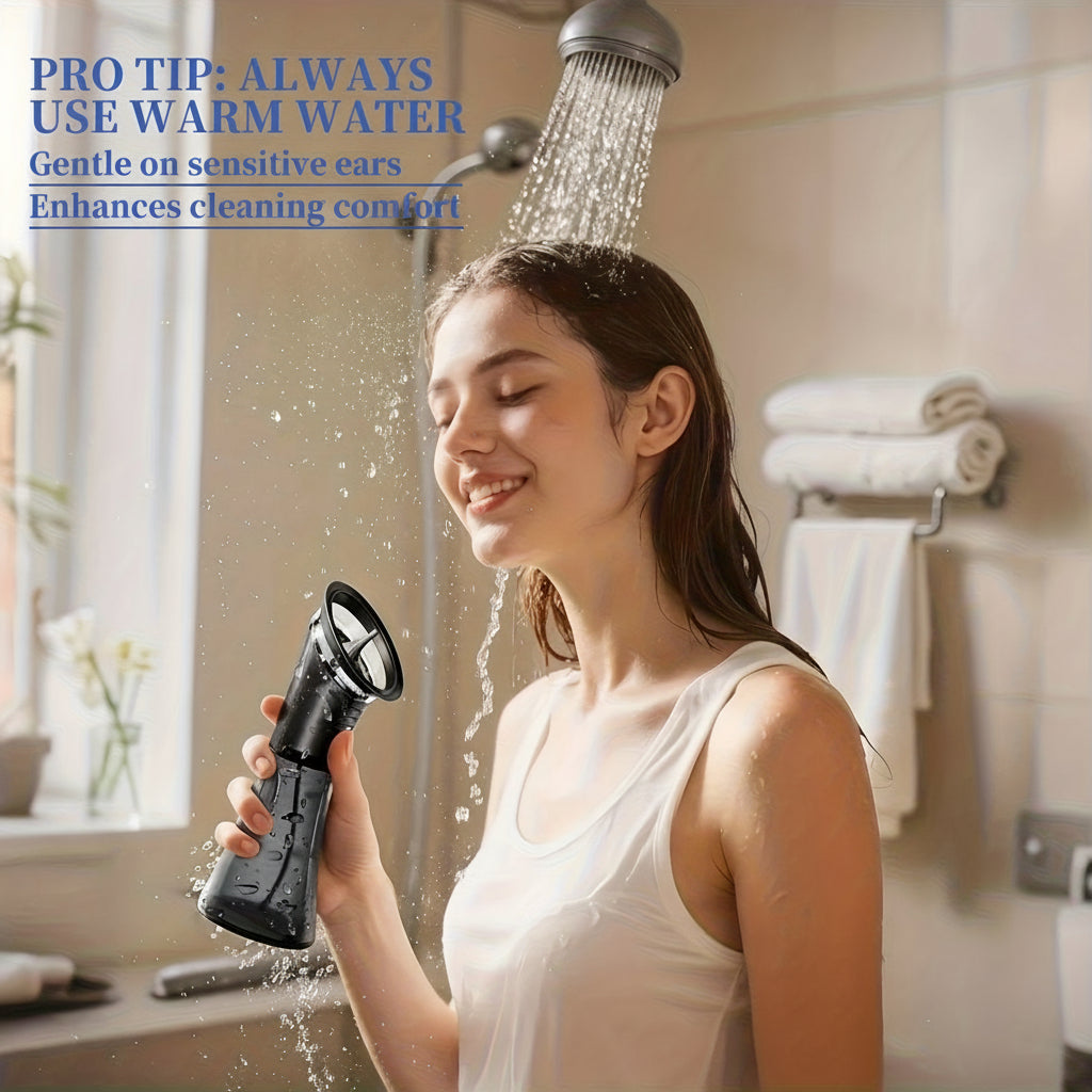 Extracteur électrique de cérumen, nettoyeur rechargeable par USB et système d'eau