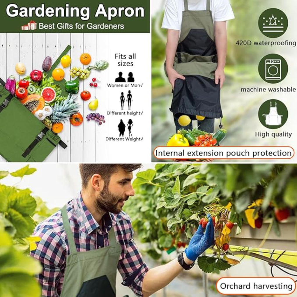 Tablier de jardin avec poches