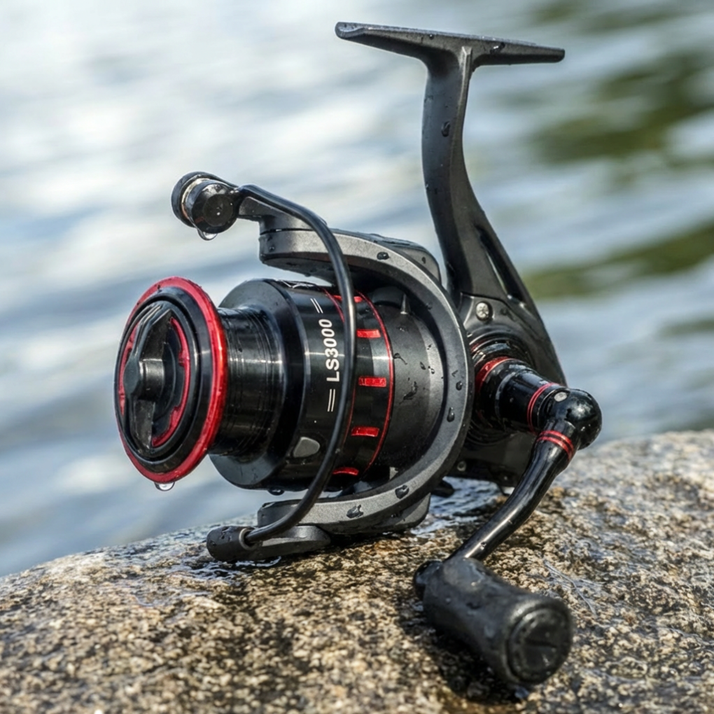 Moulinet de pêche ultra léger | Précision et confort pour longue utilisation