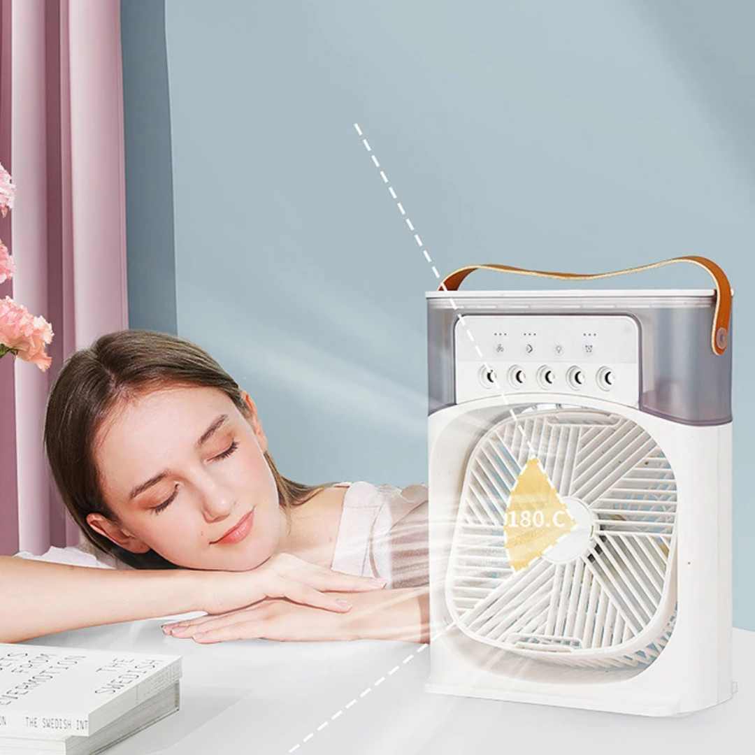 Vue latérale du ventilateur 4-en-1
