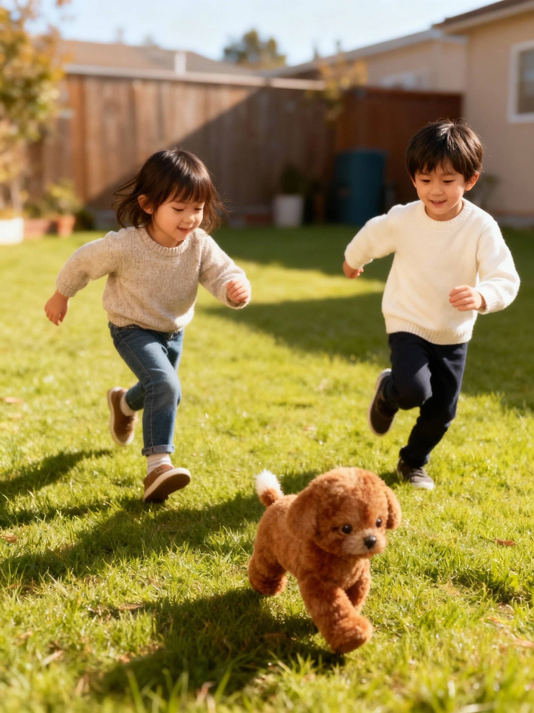 Nicoo Chien Robot Interactif | Marche, Aboie, Remue la Queue | Peluche Motorisée