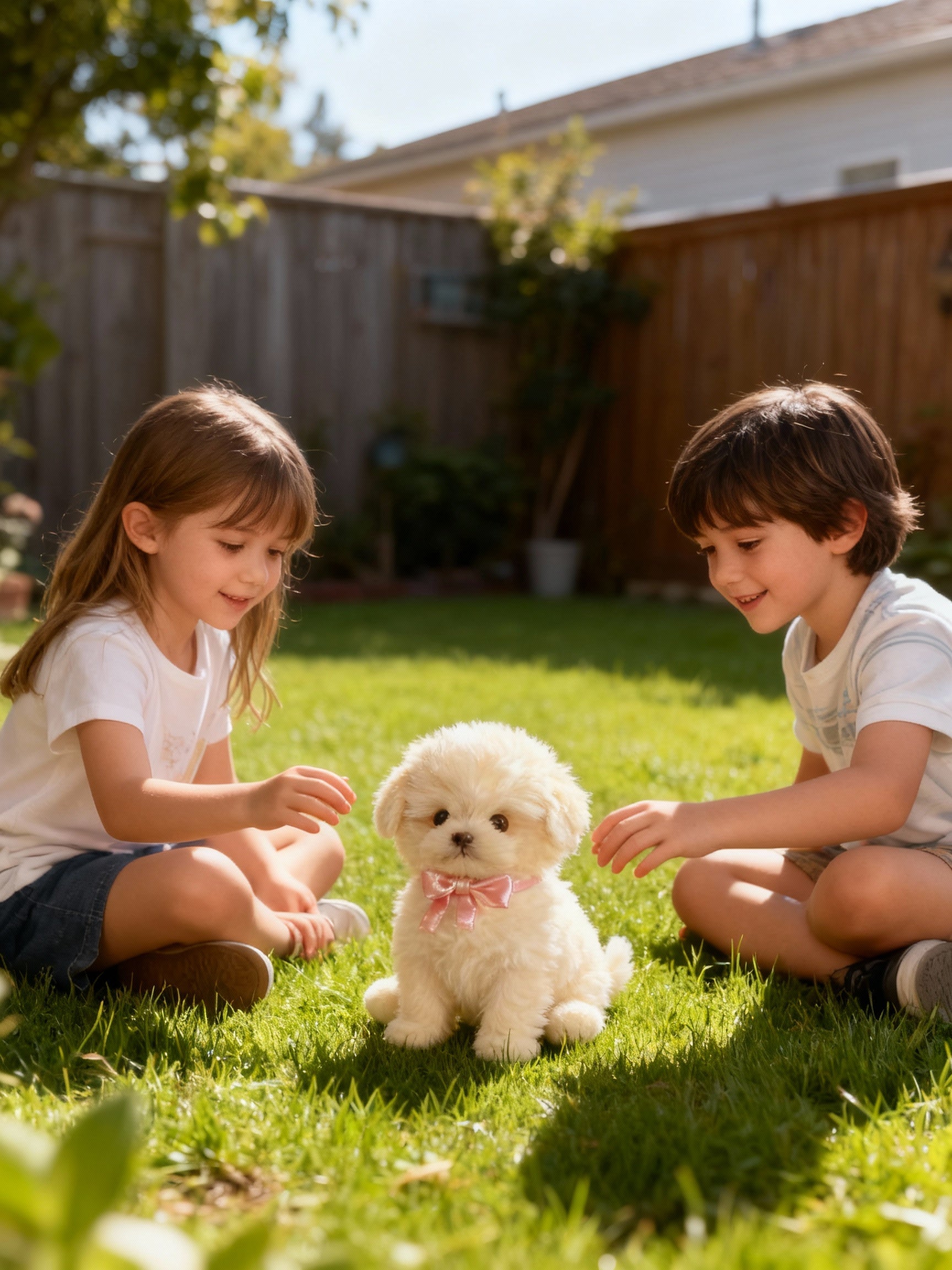Nicoo Chien Robot Interactif | Marche, Aboie, Remue la Queue | Peluche Motorisée