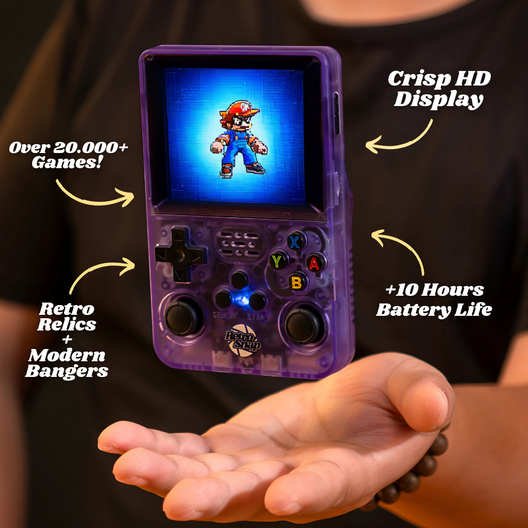 RetroSnap™ Play – La console rétro qui tient dans la poche
